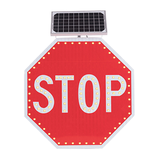 led stop signs